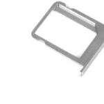 iPhone 6 Simkortshållare, silver grå