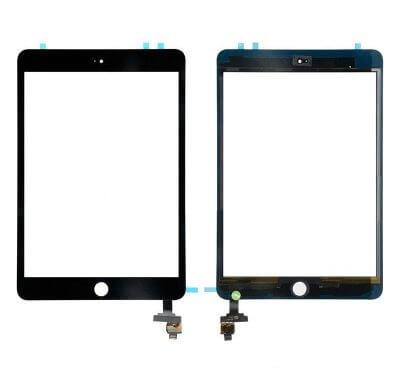 iPad Mini 3 Glas & Digitizer med hemknapp - Svart