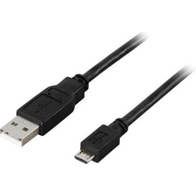 1-Pack Kabel för Samsung/Huawei m.fl.-Svart färg