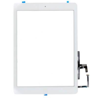 iPad Air1/ iPad 5 Touch Glas komplett med hemknapp-VIT
