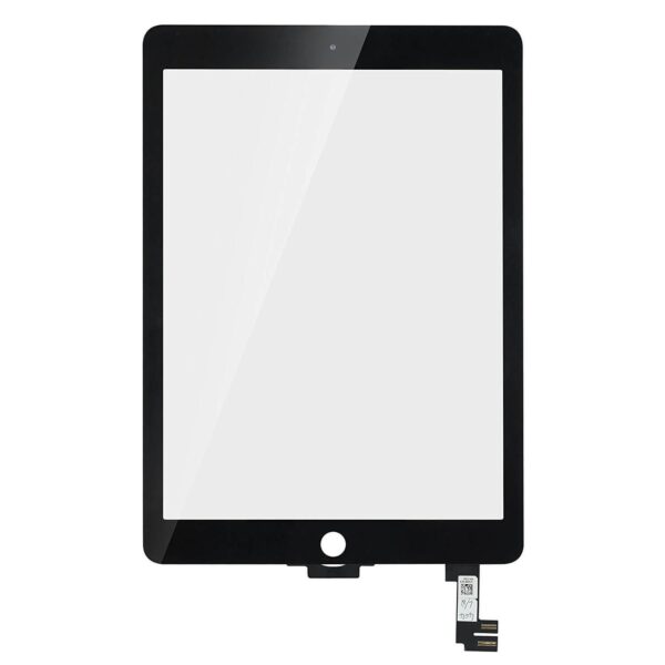iPad Air 2 touch Glas med tejp- Svart