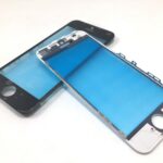iPhone 7 Original Glaslins med stödarm - Vit