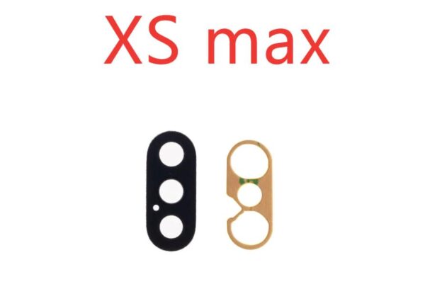 iPhone XS Max tejp för Kameralins