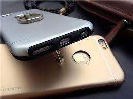 iPhone 7/8 Skal med ring - Silver