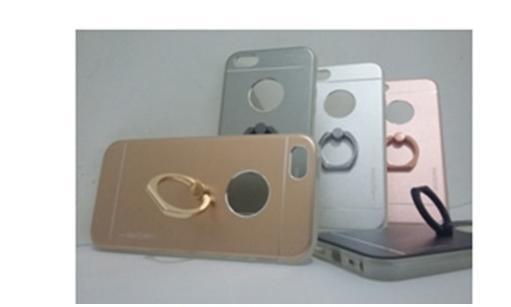 iPhone 7 Plus /8 Plus Skal med ring - Guld