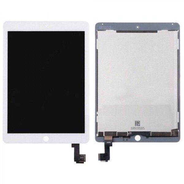 iPad Air 2 LCD & glas i högsta kvalitet - Vit