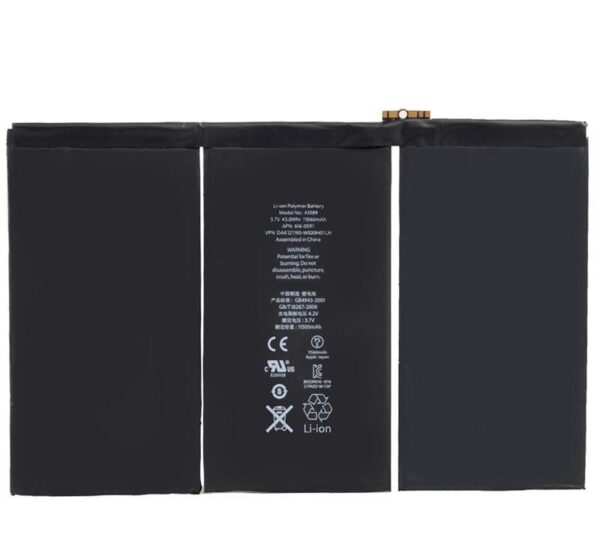 iPad 3/4 Batteri med tejp- modell: A1389