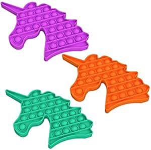 Pop It Fidget Toys - Leksak - Unicorn/ Orange