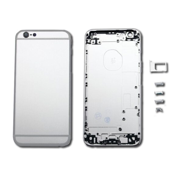 iPhone 6 baksida med små delar - Silver