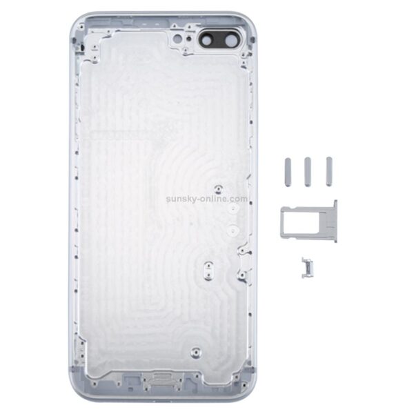 iPhone 7 Plus baksida med små delar - Silver