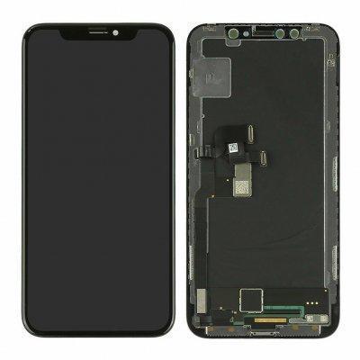 iPhone X LCD Skärm & Display (Oled Soft) - Svart